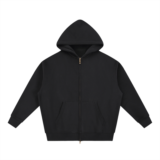 Oversized Boxy Baseline Zip up