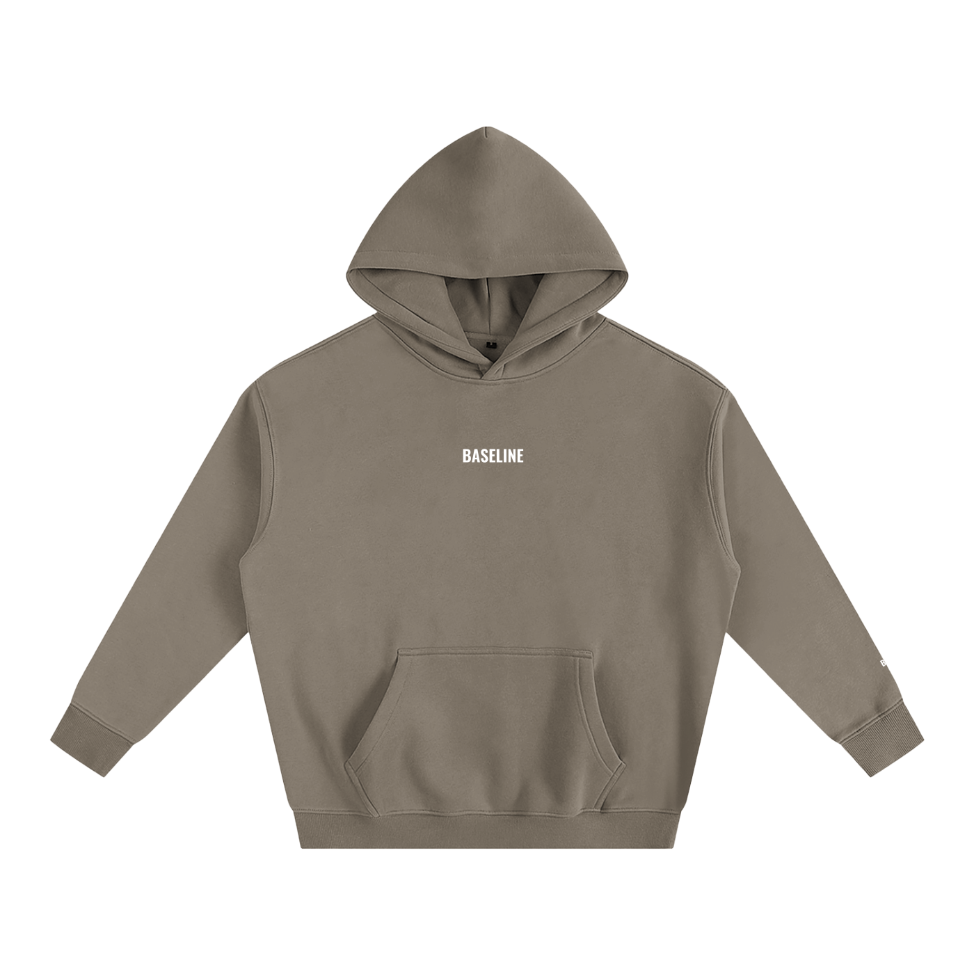 Oversized Basic Baseline Hoodie