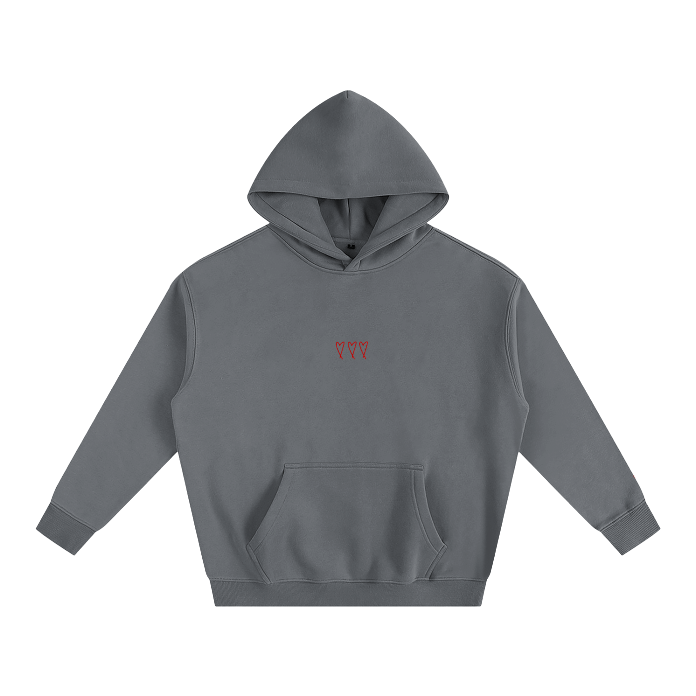 OVERSIZED BASELINE HEARTS